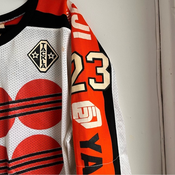Rare! Vintage Tackla KooKoo Finland Hockey Club Official Game Jersey Size XL - Picture 6 of 11
